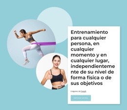 Entrenamientos Para Cualquiera - Diseñado Profesionalmente