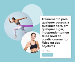 Modelo CSS Para Treinamentos Para Qualquer Pessoa