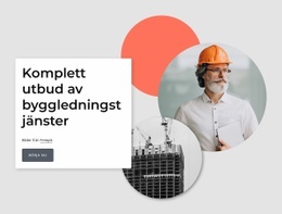 Byggledningstjänster – Gratis Webbdesign