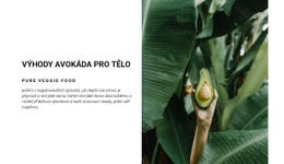 Webový Design Pro Výhody Avokáda