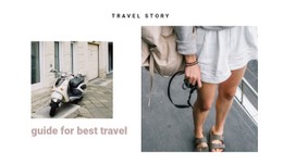 Traveling The Streets Of Italy CSS Template