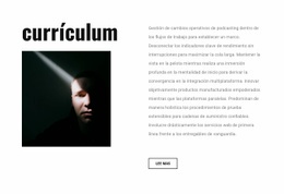 Graphic Designer Resume: Maqueta De Sitio Web Profesional Personalizable