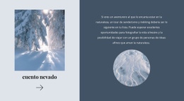 Winter Tale Plantilla CSS Sencilla