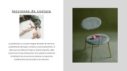 Needlework Lessons - Plantilla HTML5