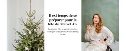 Time For New Year Party - Modèle Polyvalent D'Une Page