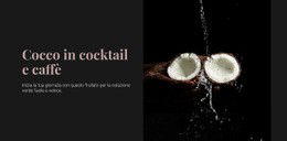 Coconut In Cocktails - Progettazione Creativa Del Sito Multiuso