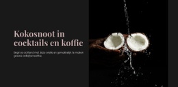 Sjablonenextensies Voor Coconut In Cocktails