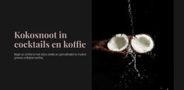 Coconut In Cocktails - Creatief, Multifunctioneel Siteontwerp