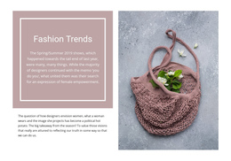 Eco Trends One Page Template