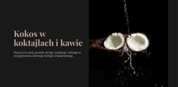 Coconut In Cocktails - Pobierz Bezpłatnie Motyw WordPress