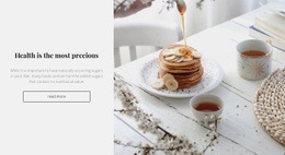 Frukostestetik - HTML Web Page Builder