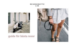 Reser På Italiens Gator - Responsiv Webbplats