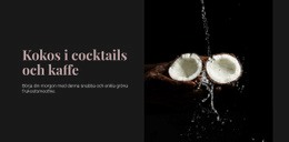 Kokos I Cocktails - HTML-Sidmall