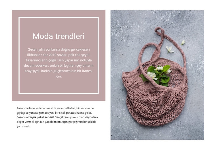 Eco trends Html Web Sitesi Oluşturucu