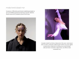 Purple Color In Fashion - Basit WordPress Teması