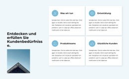 Konstruktionsprinzipien - Persönliche Website-Vorlage