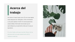 Sobre La Creatividad En El Estudio Plantilla De Página De Destino