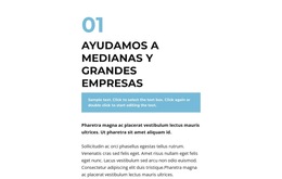 Gran Grupo De Textos.: Plantilla De Sitio Web Premium Para Empresas