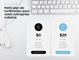 Le Prix De Notre Produit - Maquette De Site Web Polyvalente