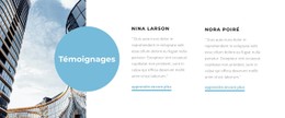 Témoignages