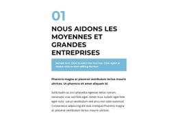 Grand Groupe De Textes - Modèle D'Une Page Gratuit