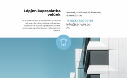 Keressen Kapcsolatokat A Kommunikációhoz - Egyszerű HTML-Sablon