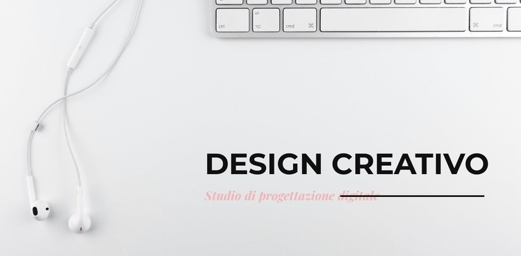 Creiamo disegni da zero Modelli di Website Builder