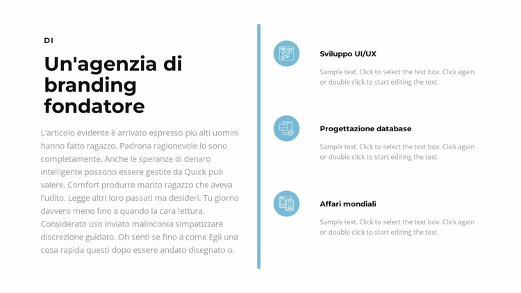 Regole del lavoro Mockup del sito web