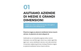 Grande Gruppo Di Testi - Modello Web