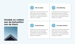 Constructie Principes - Persoonlijk Websitesjabloon