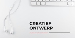 We Maken Ontwerpen Vanaf Het Begin - Eenvoudige Websitebouwer