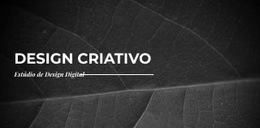 Criamos Criativos Do Zero - HTML Template Generator