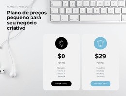 O Preço Do Nosso Produto - HTML Template Generator