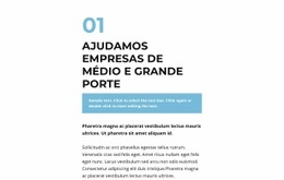 Design De Site Premium Para Grande Grupo De Textos