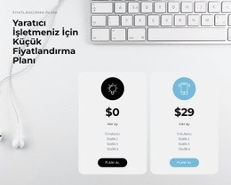 Ürünümüzün Fiyatı - HTML Template Generator