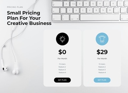The Price Of Our Product Website Creator