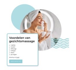 Voordelen Van Gezichtsmassage - Inspiratie Voor Landingspagina'S