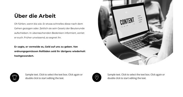 Projekt von Grund auf neu HTML5-Vorlage