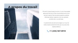 Modèle HTML5 Responsive Pour Notre Immeuble De Bureaux