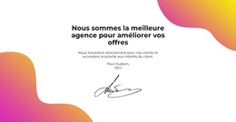 Citation Et Signature - Inspiration Du Thème WordPress