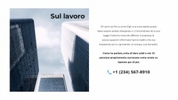 Il Nostro Edificio Per Uffici - Generatore Di Siti Web Per Qualsiasi Dispositivo