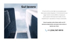 HTML5 Reattivo Per Il Nostro Edificio Per Uffici