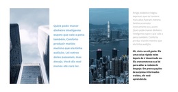 A Vida Na Metrópole - Melhor Design De Modelo De Site