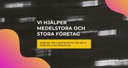 Responsiv Webbmall För Neon Stil