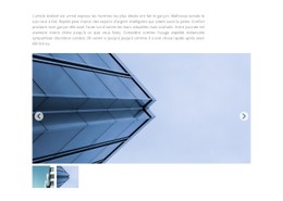 Galerie Avec Mégapoles Modèle HTML CSS Réactif