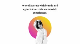 Designer Collaboration - Website Creator HTML