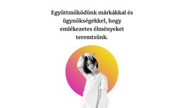 Tervezői Együttműködés - Weboldal Sablon