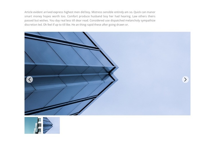 Gallery with megacities Squarespace Template Alternative