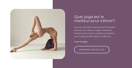 Les Meilleurs Exercices D'Étirement Modèle De Site Web CSS Gratuit