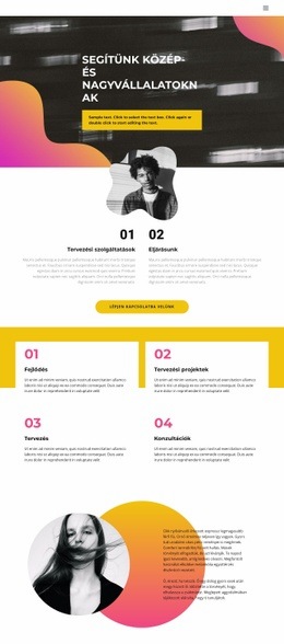 Eladó Design – Ingyenes Css-Téma